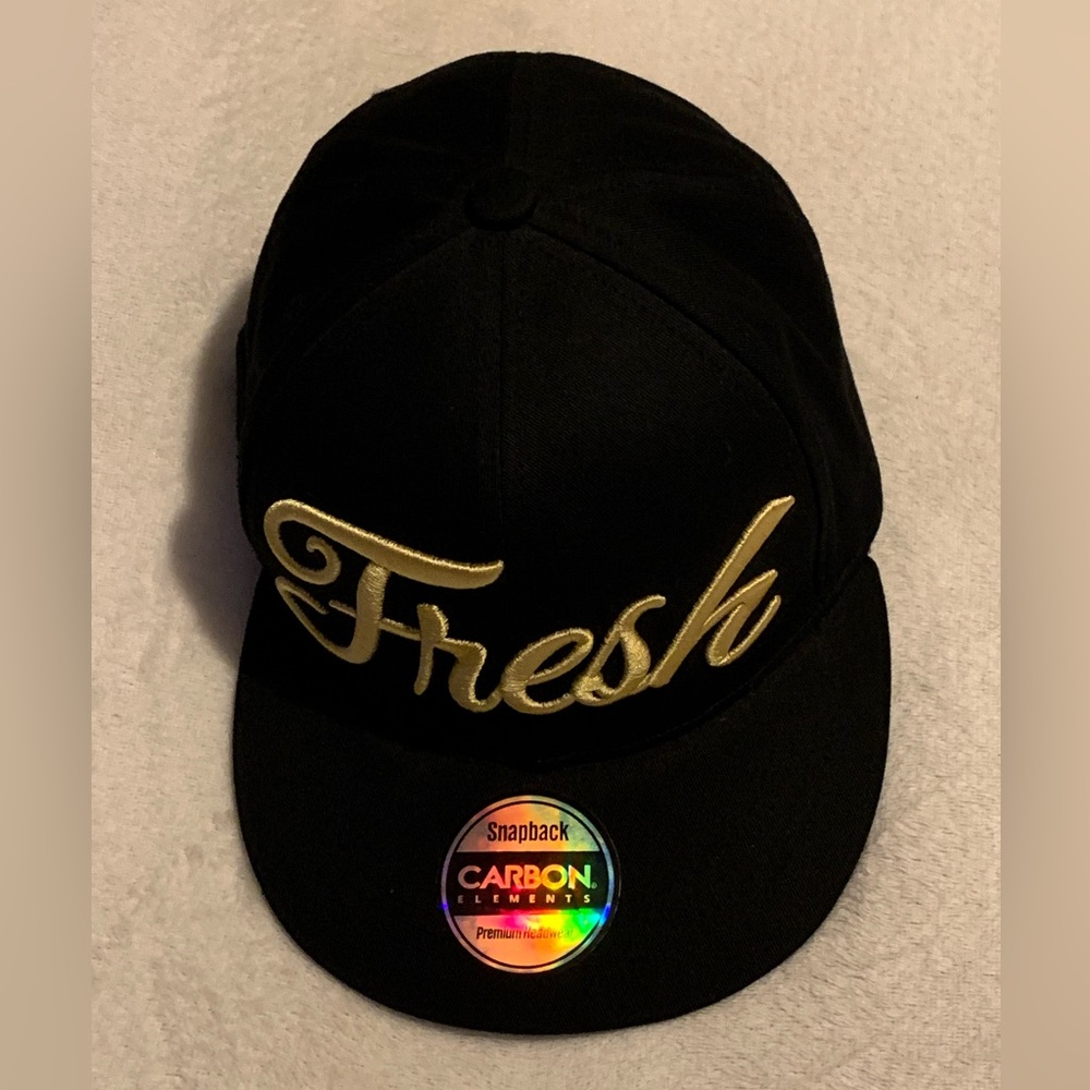 Carbon Elements Black & Gold FRESH hat